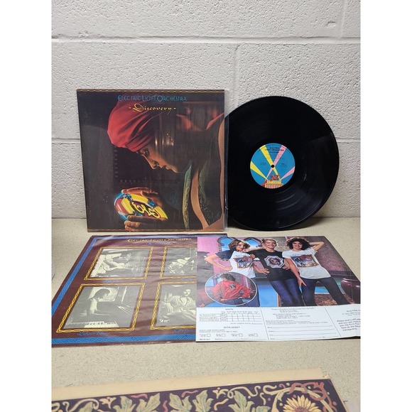 Electric Light Orchestra Discovery Vinyl Record Album LP - Plastic Seal VGC+ - Picture 7 of 9